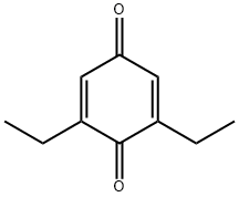 2,6-Diethyl-1,4-benzoquinone Struktur