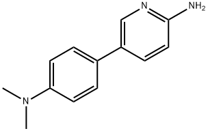 5-[4-(Dimethylamino)phenyl]-2-pyridinamine Struktur