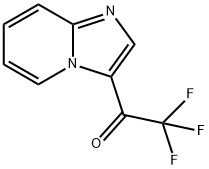 Ethanone, 2,2,2-trifluoro-1-imidazo[1,2-a]pyridin-3-yl- (9CI) Struktur