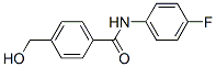 Benzamide, N-(4-fluorophenyl)-4-(hydroxymethyl)- (9CI) Struktur