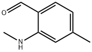 Benzaldehyde, 4-methyl-2-(methylamino)- (9CI) Struktur