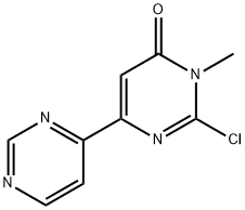 [4,4'-Bipyrimidin]-6(1H)-one,2-chloro-1-methyl- Struktur