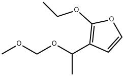 Furan, 2-ethoxy-3-[1-(methoxymethoxy)ethyl]- (9CI) Struktur