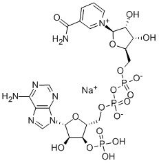 3'-NADP SODIUM SALT Struktur