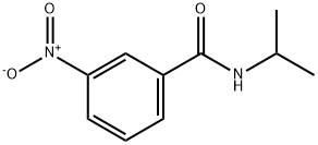 N-isopropyl-3-nitrobenzamide Struktur