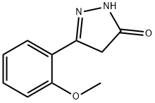 2,4-DIHYDRO-5-(2-METHOXYPHENYL)-3H-PYRAZOL-3-ONE Struktur