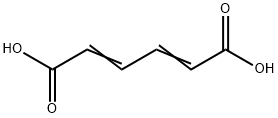 MUCONIC ACID Struktur