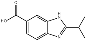 2-ISOPROPYL-1H-BENZOIMIDAZOLE-5-CARBOXYLIC ACID Struktur