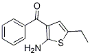 2-AMino-3-benzoyl-5-ethylthiophene Struktur