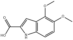 4,5-DIMETHOXY-1H-INDOLE-2-CARBOXYLIC ACID Struktur