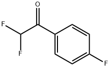 Ethanone, 2,2-difluoro-1-(4-fluorophenyl)- (9CI) Struktur