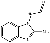 Formamide, N-(2-amino-1H-benzimidazol-1-yl)- (9CI) Struktur