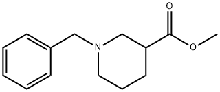 METHYL 1-BENZYL-PIPERIDINE-3-CARBOXYLATE Struktur