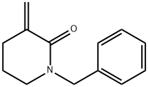 1-BENZYL-3-METHYLENE-PIPERIDIN-2-ONE Struktur