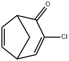 Bicyclo[3.2.1]octa-3,6-dien-2-one,  3-chloro- Struktur