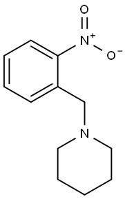 1-(2-Nitrobenzyl)piperidine Struktur