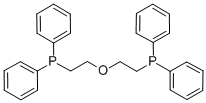 BIS(2-DIPHENYLPHOSPHINO)ETHYL ETHER Struktur