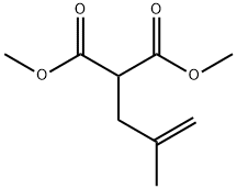 2-Methallylmalonic acid dimethyl ester Struktur