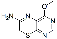 4-Methoxy-7H-pyrimido(4,5-b)(1,4)thiazin-6-amine Struktur