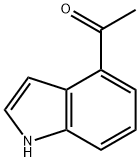 Ethanone, 1-(1H-indol-4-yl)- (9CI) Struktur