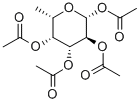 1,2,3,4-TETRA-O-ACETYL-BETA-L-FUCOPYRANOSE Struktur