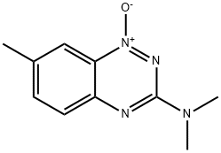 N,N,7-trimethyl-1,2,4-benzotriazin-3-amine 1-oxide Struktur