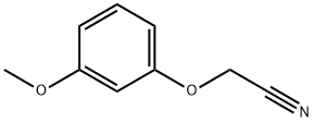 2-(3-Methoxyphenoxy)acetonitrile Struktur