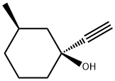 Cyclohexanol, 1-ethynyl-3-methyl-, (1S,3R)- (9CI) Struktur