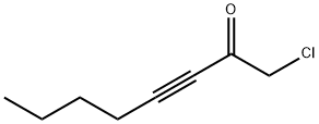 3-Octyn-2-one,  1-chloro- Struktur