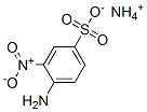 ammonium 3-nitrosulphanilate Struktur