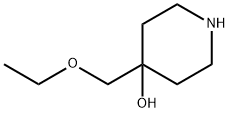 4-(ethoxymethyl)piperidin-4-ol Struktur