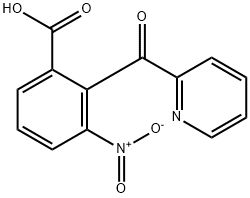 Benzoic  acid,  3-nitro-2-(2-pyridinylcarbonyl)- Struktur