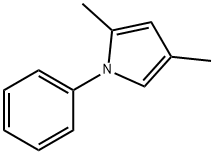 2,4-Dimethyl-1-phenylpyrrole Struktur