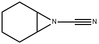 7-Azabicyclo[4.1.0]heptane-7-carbonitrile(9CI) Struktur