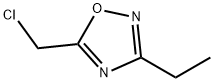 5-(CHLOROMETHYL)-3-ETHYL-1,2,4-OXADIAZOLE Struktur