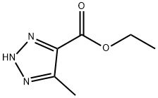 2H-1,2,3-Triazole-4-carboxylicacid,5-methyl-,ethylester(9CI) Struktur