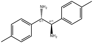 MESO-1,2-BIS(P-TOLYL)ETHYLENEDIAMINE Struktur