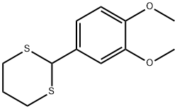 2-(3,4-DIMETHOXY-PHENYL)-[1,3]DITHIANE Struktur