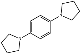 1,4-DIPYRROLIDINO BENZENE Struktur