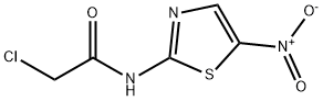 2-Chloro-N-(5-nitro-thiazol-2-yl)-acetaMide, 98+% C5H4ClN3O3S, MW: 221.62 Struktur