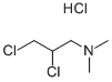 2,3-dichloro-N,N-dimethyl-propan-1-amine Struktur