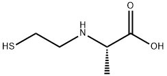 L-Alanine, N-(2-mercaptoethyl)- (9CI) Struktur