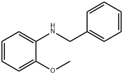 N-Benzyl-N-(2-methoxyphenyl)amine Struktur