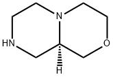 Pyrazino[2,1-c][1,4]oxazine, octahydro-, (9aR)- (9CI) Struktur