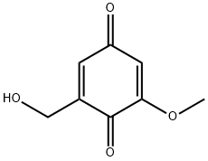 2-羥甲基-6-甲氧基-1,4-苯醌, 50827-57-1, 結(jié)構(gòu)式