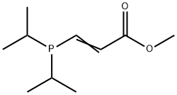 3-(Diisopropylphosphino)acrylic acid methyl ester Struktur