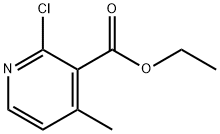 2-CHLORO-4-METHYL-NICOTINIC ACID ETHYL ESTER Struktur