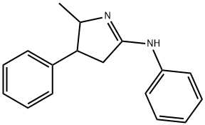 5-Methyl-4,N-diphenyl-4,5-dihydro-3H-pyrrol-2-amine Struktur