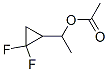 Cyclopropanemethanol, 2,2-difluoro-alpha-methyl-, acetate (9CI) Struktur