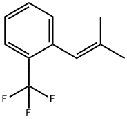 Benzene, 1-(2-methyl-1-propenyl)-2-(trifluoromethyl)- (9CI) Struktur